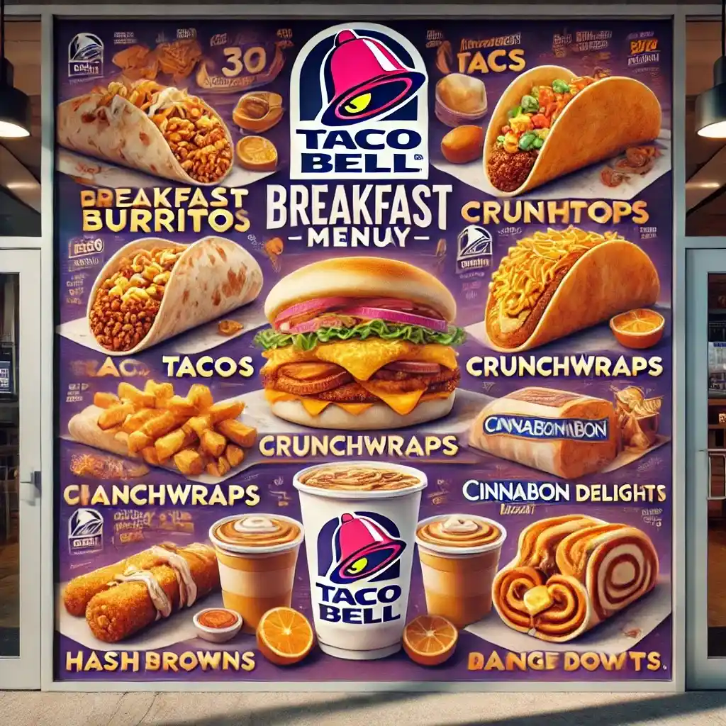 Taco Bell Breakfast Menu