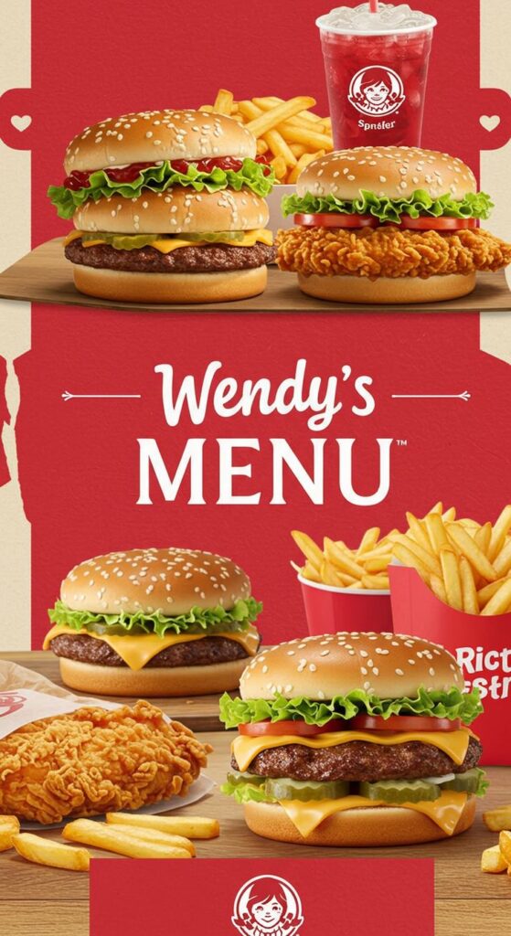 wendy's menu