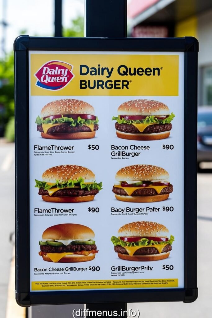 Dairy Queen burgers
