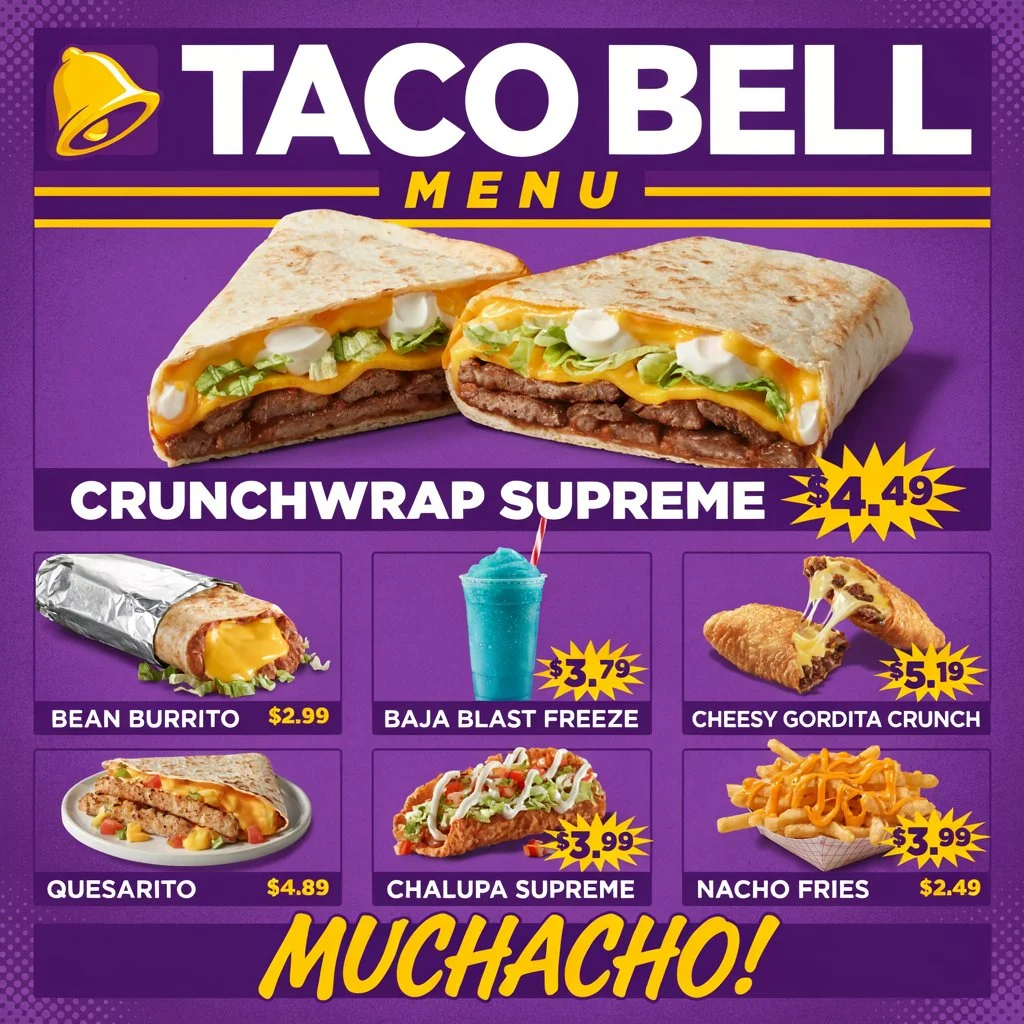 Taco Bell USA Menu
